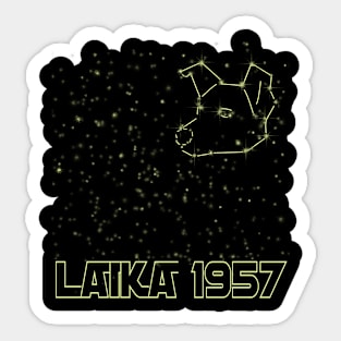 Laika 1957 Sticker